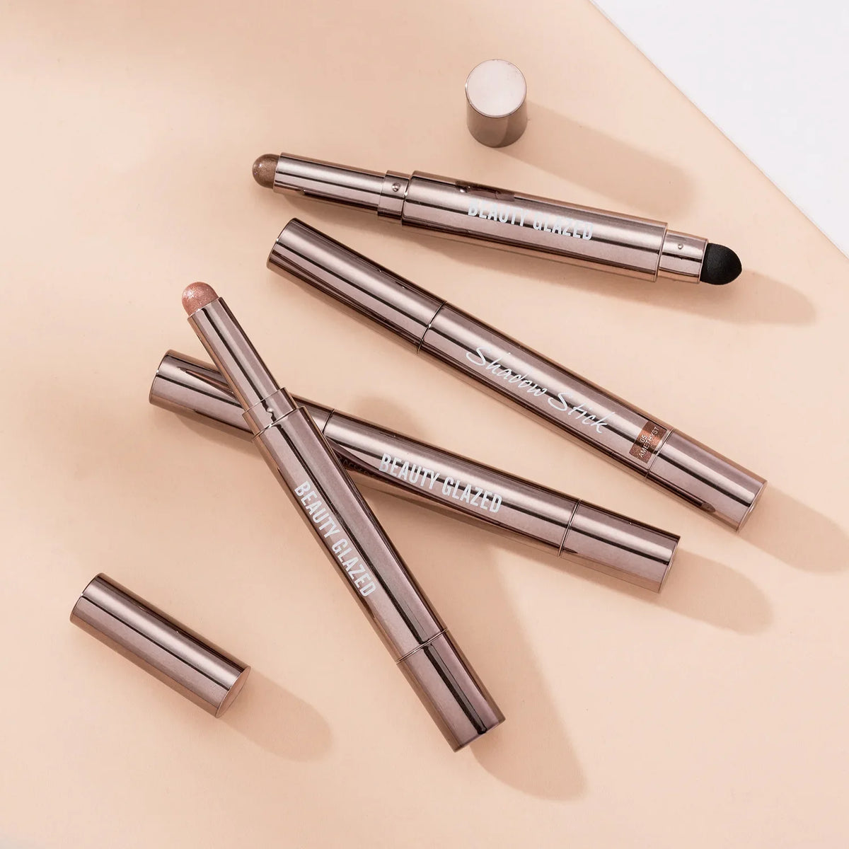 10-Color Double-Ended Eyeshadow Stick Set