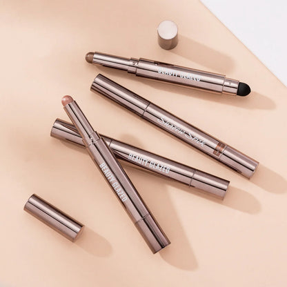 10-Color Double-Ended Eyeshadow Stick Set
