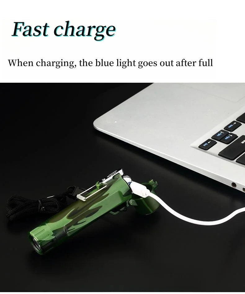 Electric Windproof Dual Arc Plasma Lighter