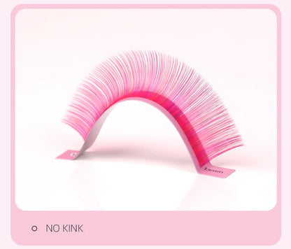 Colored Classic Eyelash Extensions – Soft, Natural & High-Quality Lashes