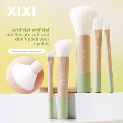 6-Piece Portable Mini Makeup Brush Set