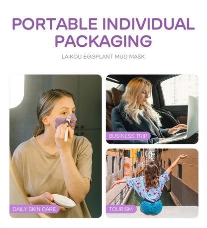 Eggplant Mud Mask Set (5pcs)