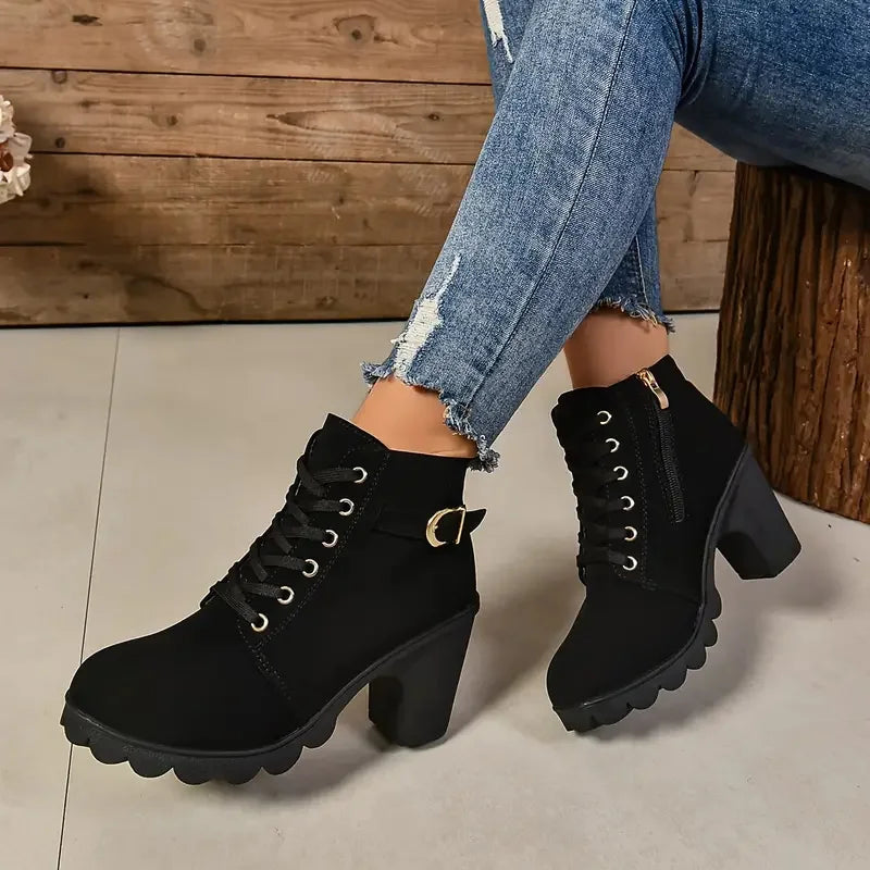 Women’s Lace-Up Ankle Boots