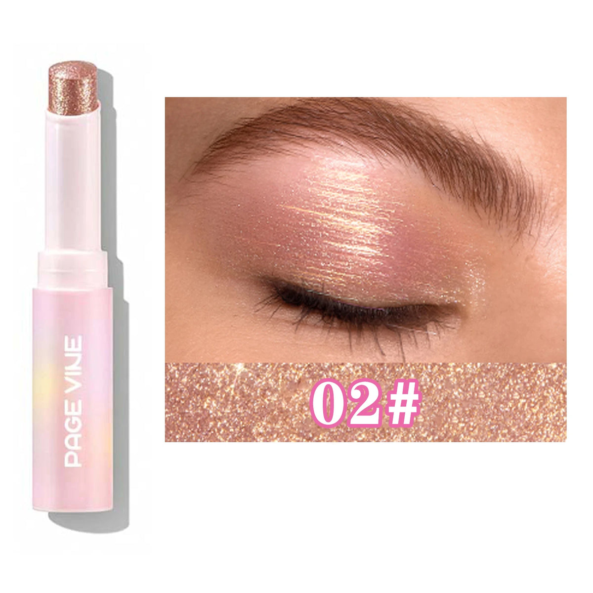 Jelly Glitter Highlight Eyeshadow Stick