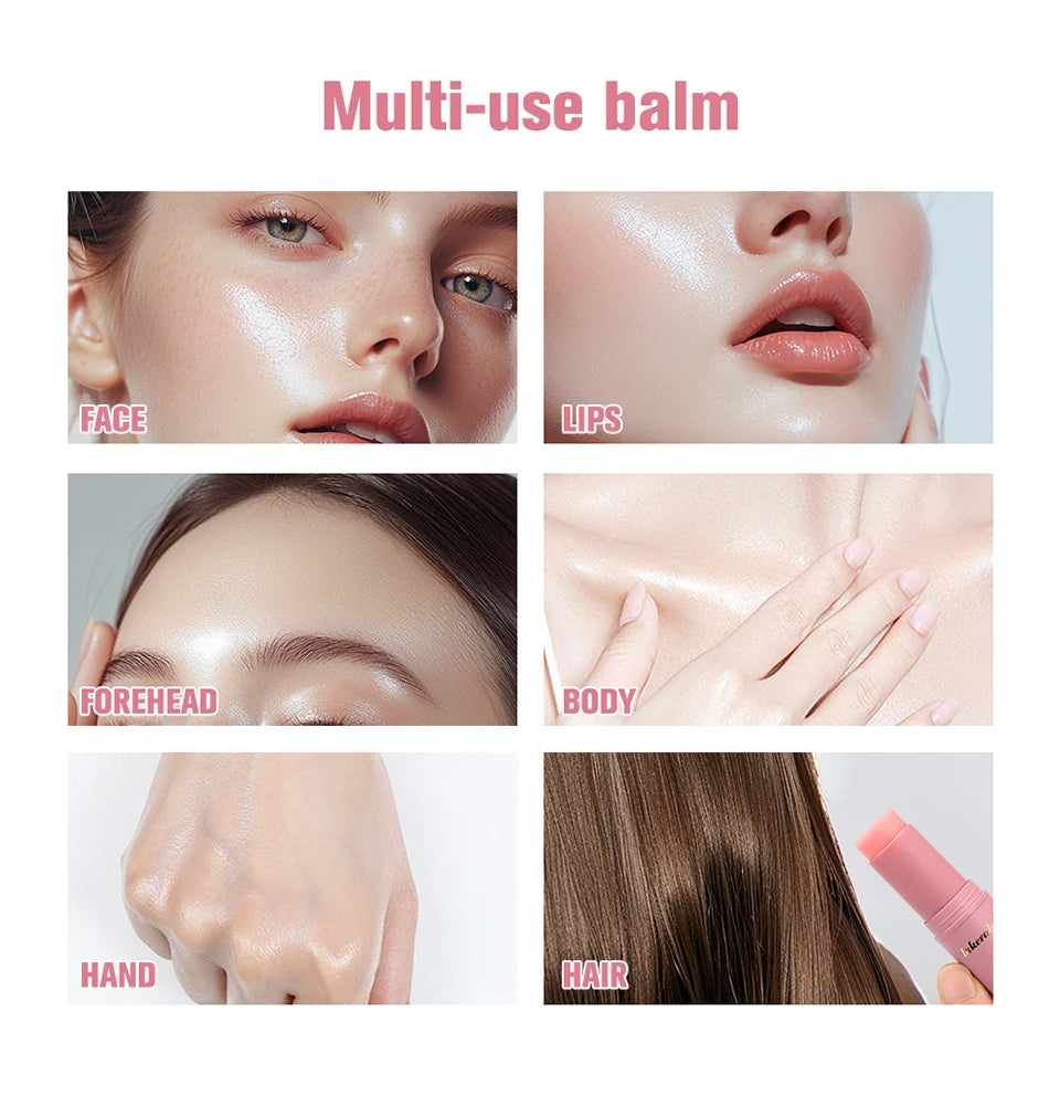 Collagen Multi Balm Stick – Moisturizing & Wrinkle-Bounce Korean Skincare Balm 🌸✨