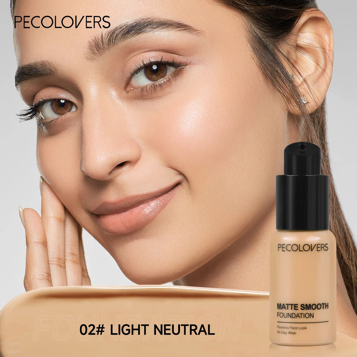Full Coverage Concealer Foundation – Long-Lasting, Waterproof & Natural Matte Finish