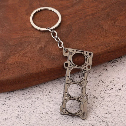 Gear Head Keychain