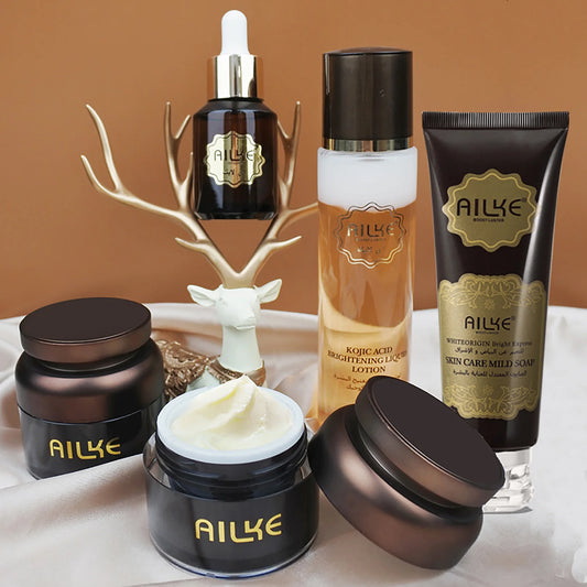 Kojic Acid Whitening Face Cream Set – Dark Spot Remover, SPF Protection & Moisturizing Skincare