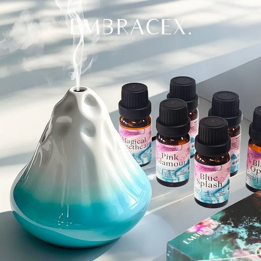6-Piece Women’s Perfume Essential Oil Gift Set – Fragrance Oils for Diffusers, Candles & Soap Making