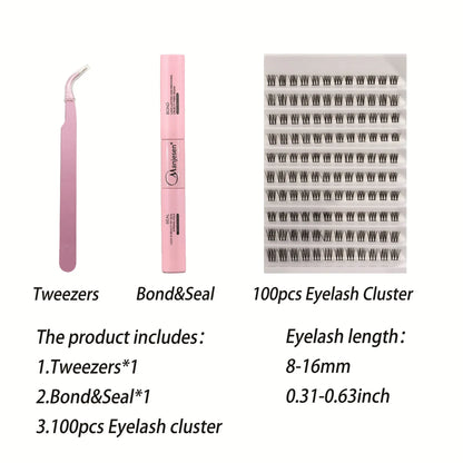 240PCS DIY Lash Cluster Extension Kit – Salon Look, At-Home Ease