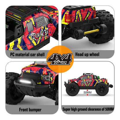 High-Speed RC Off-Road Truck