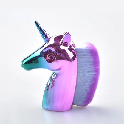 Unicorn Nail Dust Brush – Sparkle & Sweep in Style!