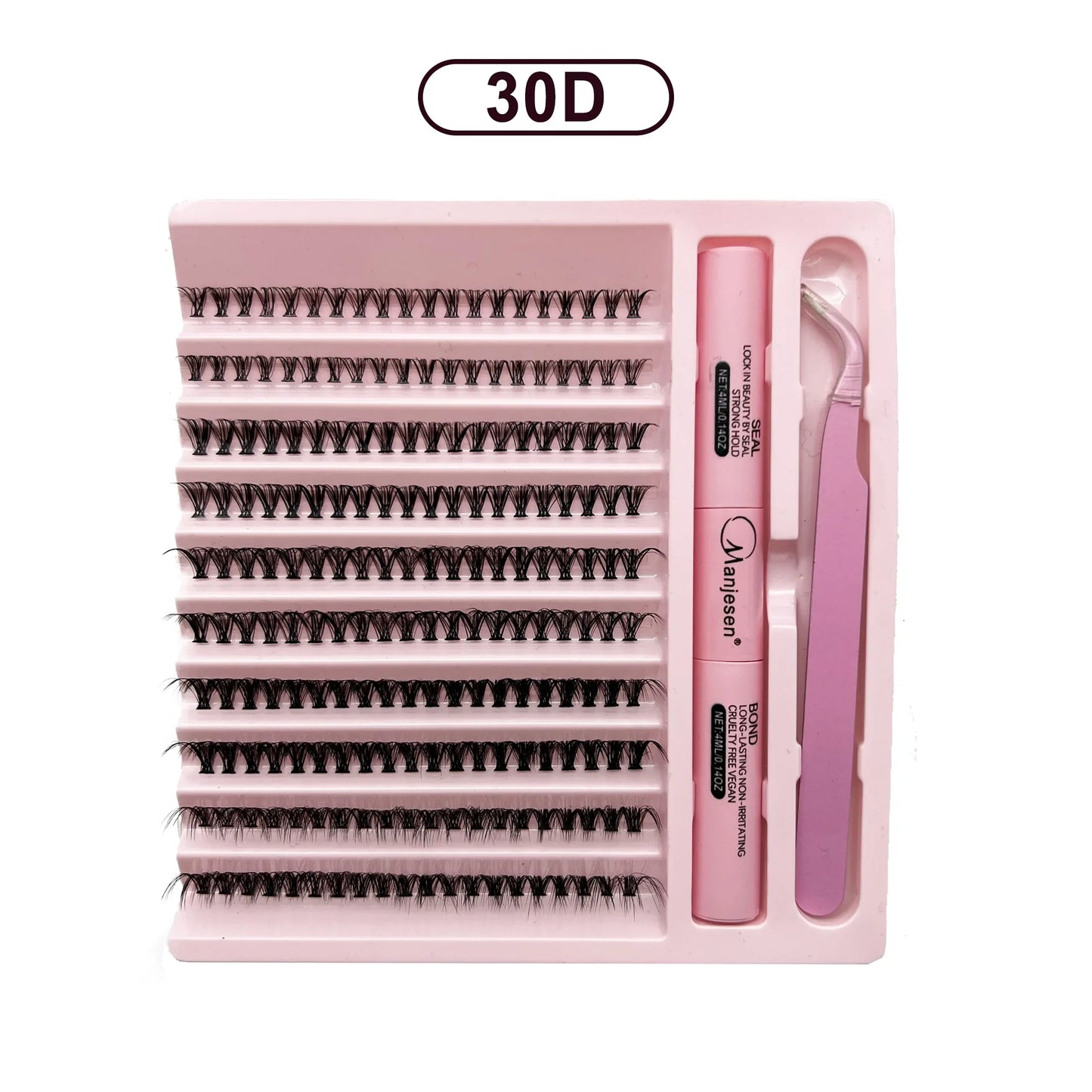 DIY Lash Extension Kit – 200PCS Cluster Lashes Set