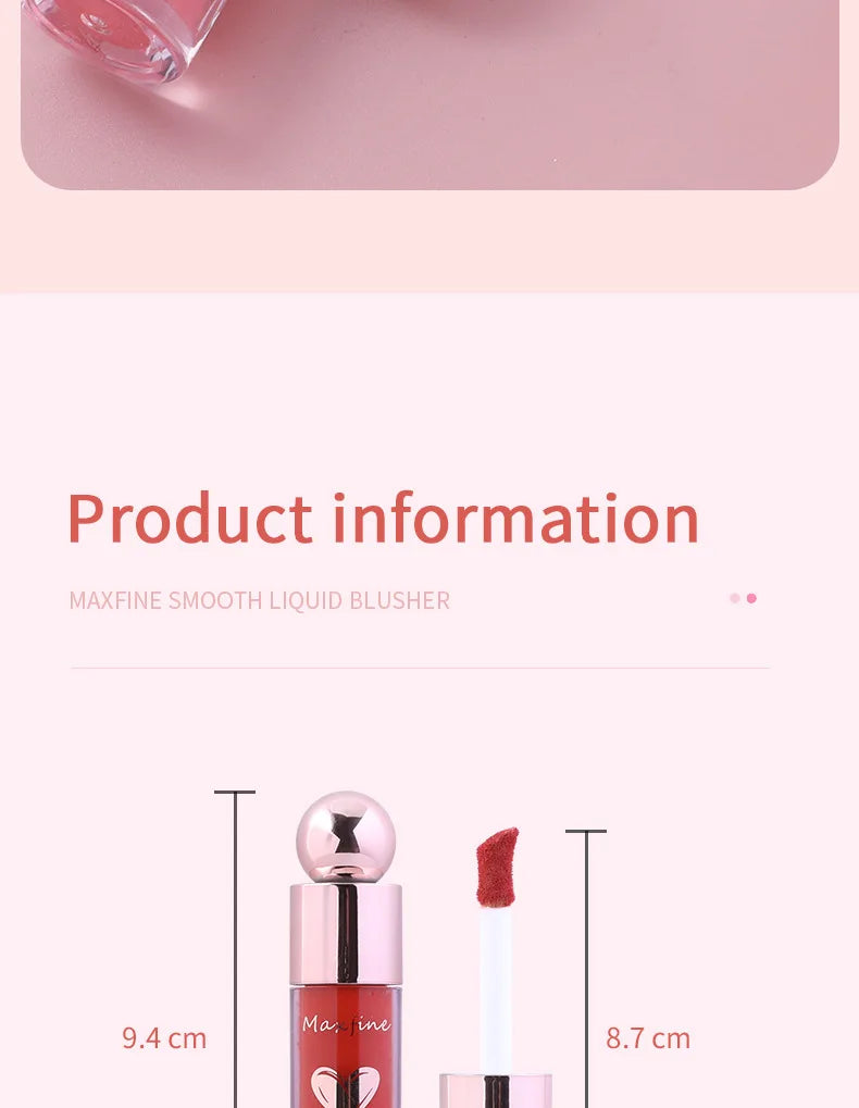 Long-Lasting Liquid Blush – Lightweight, Smudge-Proof & Highly Pigmented