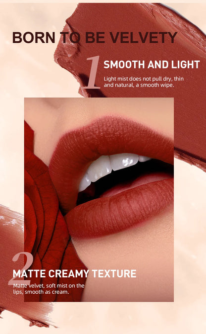 2PCS Matte Lipstick & Lip Liner Set