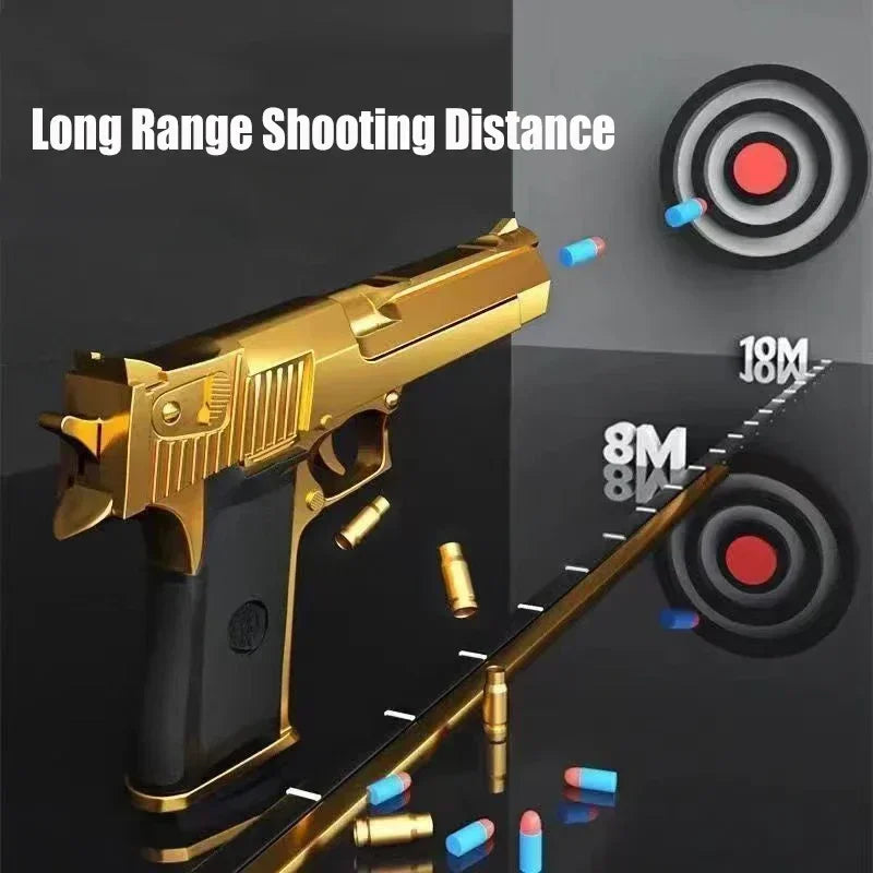 Desert Eagle Shell Ejecting Toy Pistol