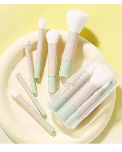 6-Piece Portable Mini Makeup Brush Set