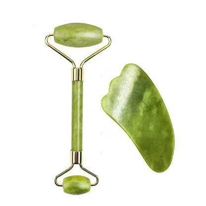 Natural Jade  Face Massager – Glow From Within