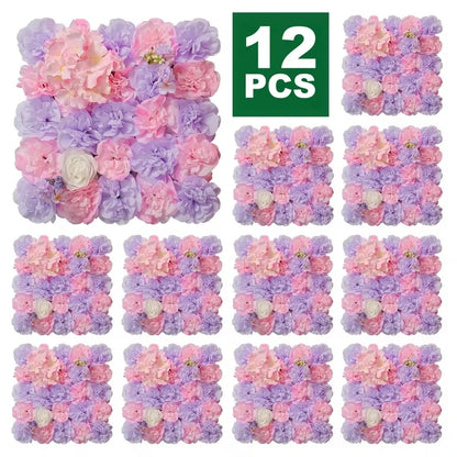 3D Rose Wall Panels Set