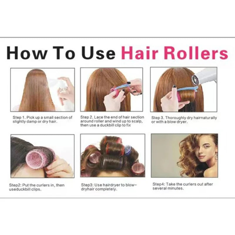 No-Heat Magic Curlers – Volume, Curls &amp; Zero Damage