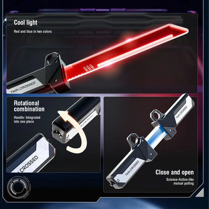 Double-Bladed Light Sword Toy