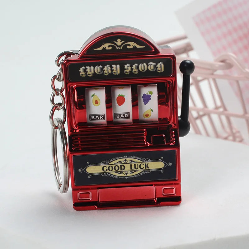 Fruit Slot Machine Keychain
