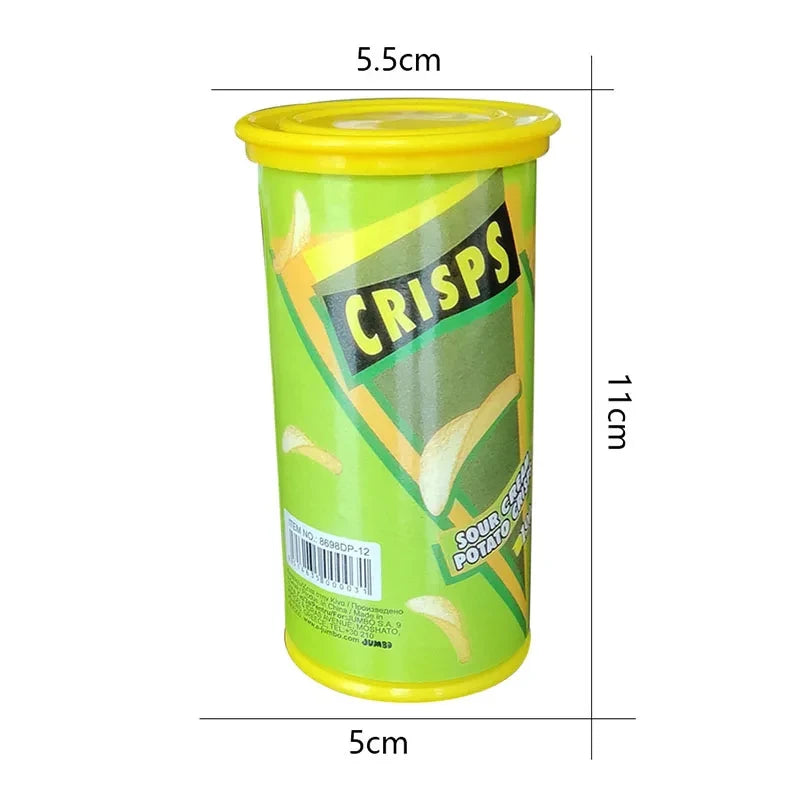 Jumping Snake Potato Chip Can Prank Toy