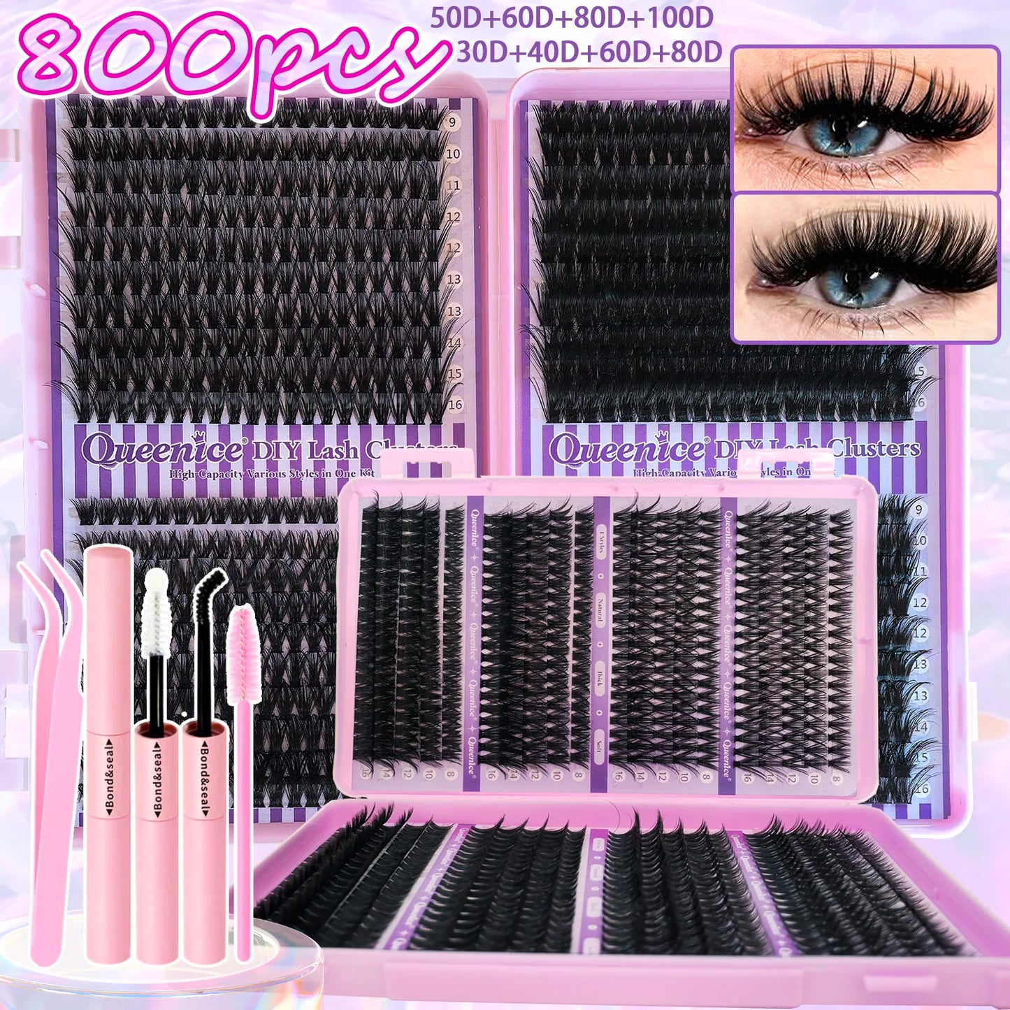 DIY Cluster Lash Extension Tray