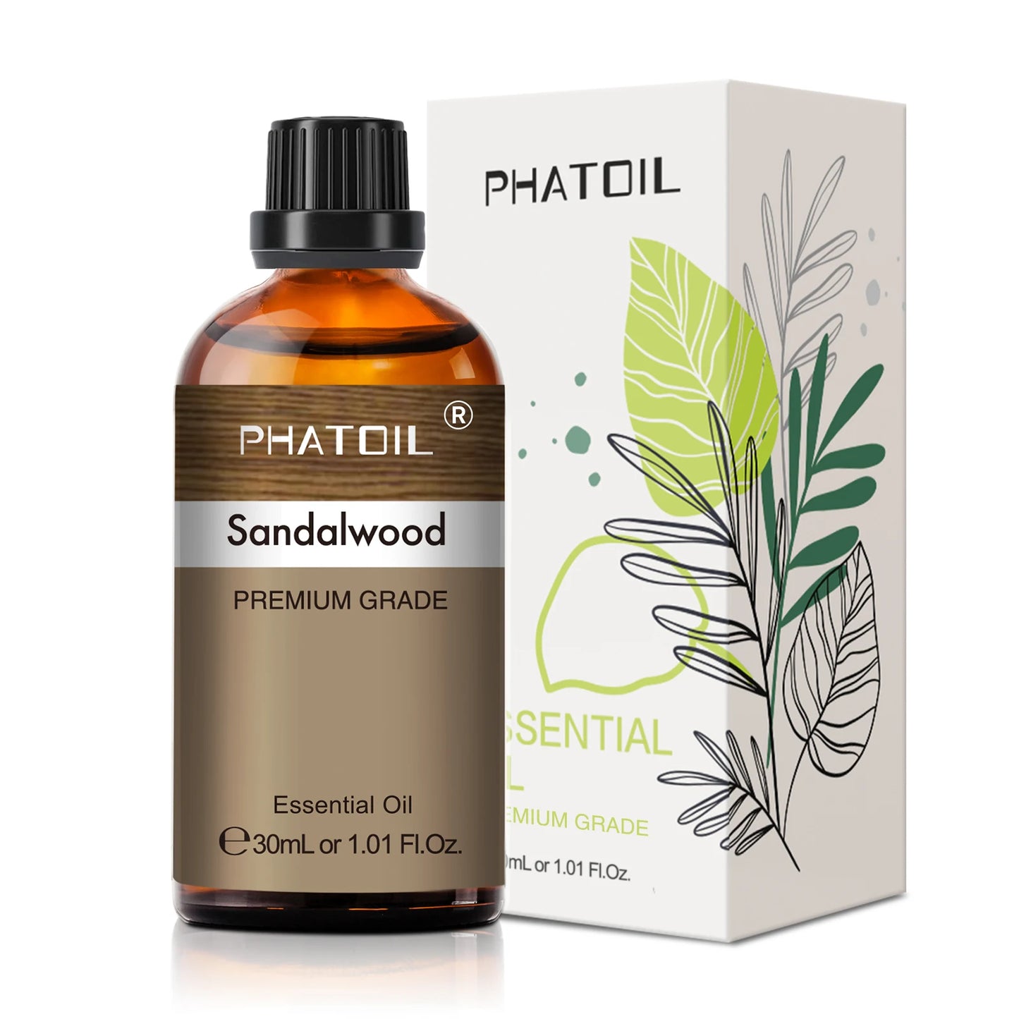 PHATOIL Aromatherapy Essential Oil – 30ml Single Scents