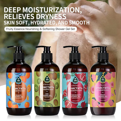 Organic Fruit Infusion Shower Gel