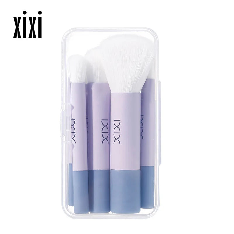 6-Piece Portable Mini Makeup Brush Set