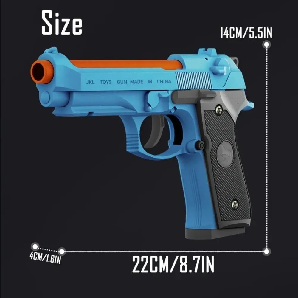 Shell Ejecting Soft Bullet Blaster