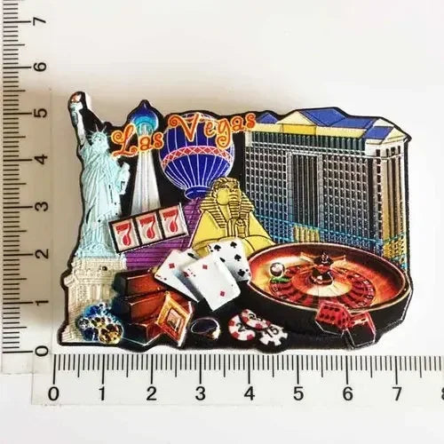 3D Wood Fridge Magnet