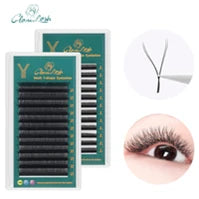 Gradient Purple Lash Extensions – Ombre Individual False Eyelashes for Creative Looks