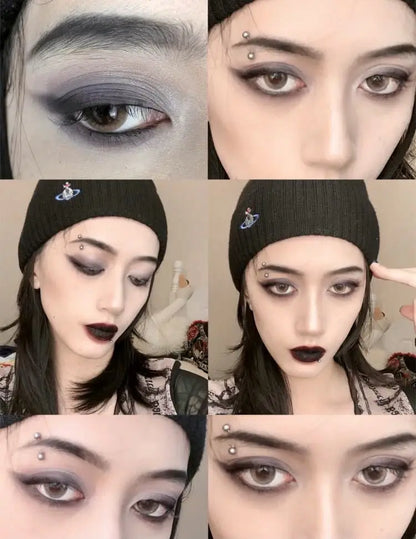 Oh Rosy 9-Color Eyeshadow Palette – Soft Smoke & Rose Tones