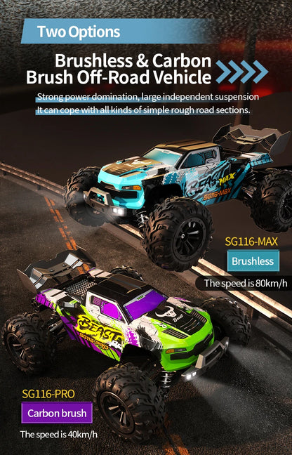 High-Speed RC Off-Road Drift Truck