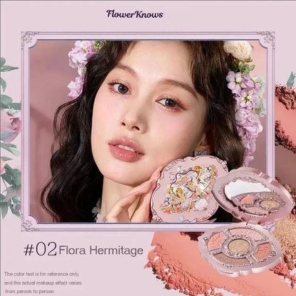 Flower Knows Moonlight Mermaid Eyeshadow Palette – 8 Magical Shades to Mesmerize