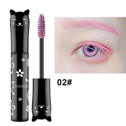 6-Color Waterproof Fast-Dry Mascara – Ink Your Lashes in Vivid Drama