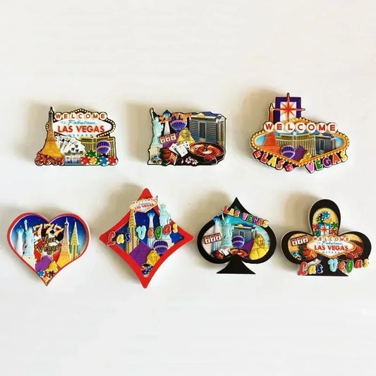 Las Vegas Souvenir Fridge Magnet