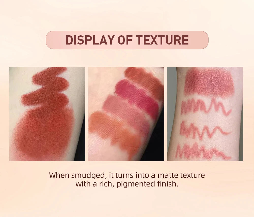 2PCS Matte Lipstick & Lip Liner Set