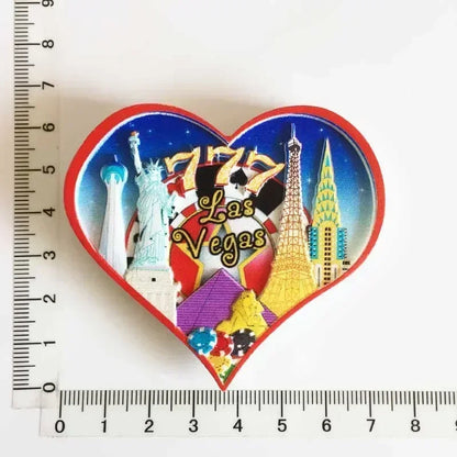 Las Vegas Souvenir Fridge Magnet
