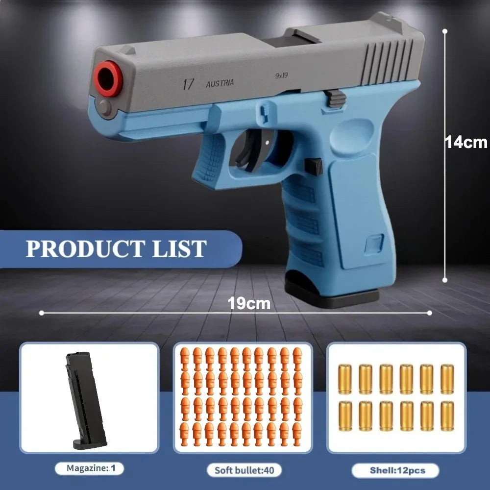 Shell Ejecting Soft Bullet Blaster
