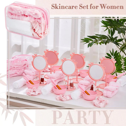 Spa Party Mirrors for Girls – 6-10PCS Makeup & Dressing Table Set