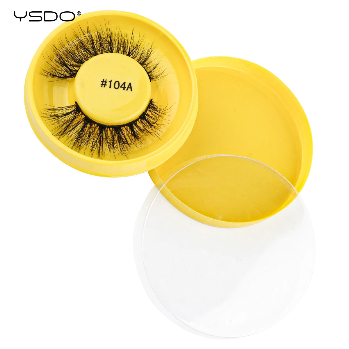 Wispy 3D Mink False Eyelashes – Natural Long, Fluffy & Reusable Strip Lashes (1 Pair)