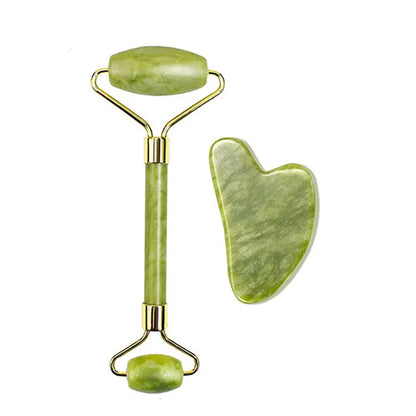 Natural Jade  Face Massager – Glow From Within