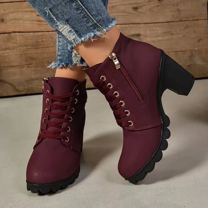 Women’s Lace-Up Ankle Boots