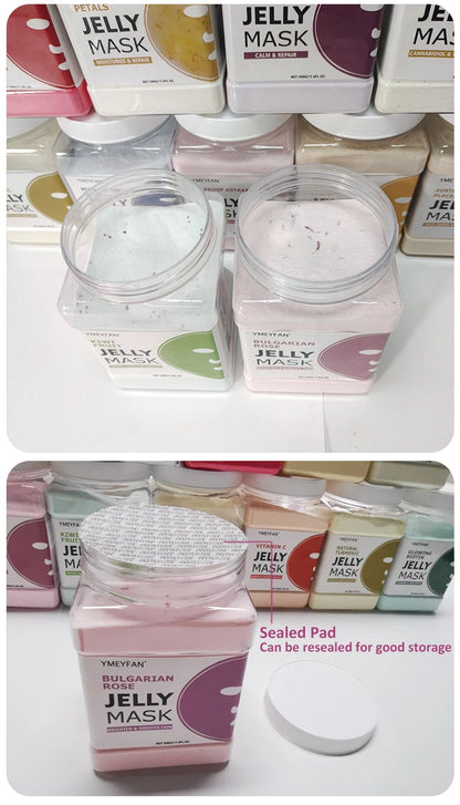 Professional Jelly Face Mask Powder – Hyaluronic Acid Hydrating & Whitening Peel Mask 💆‍♀️✨