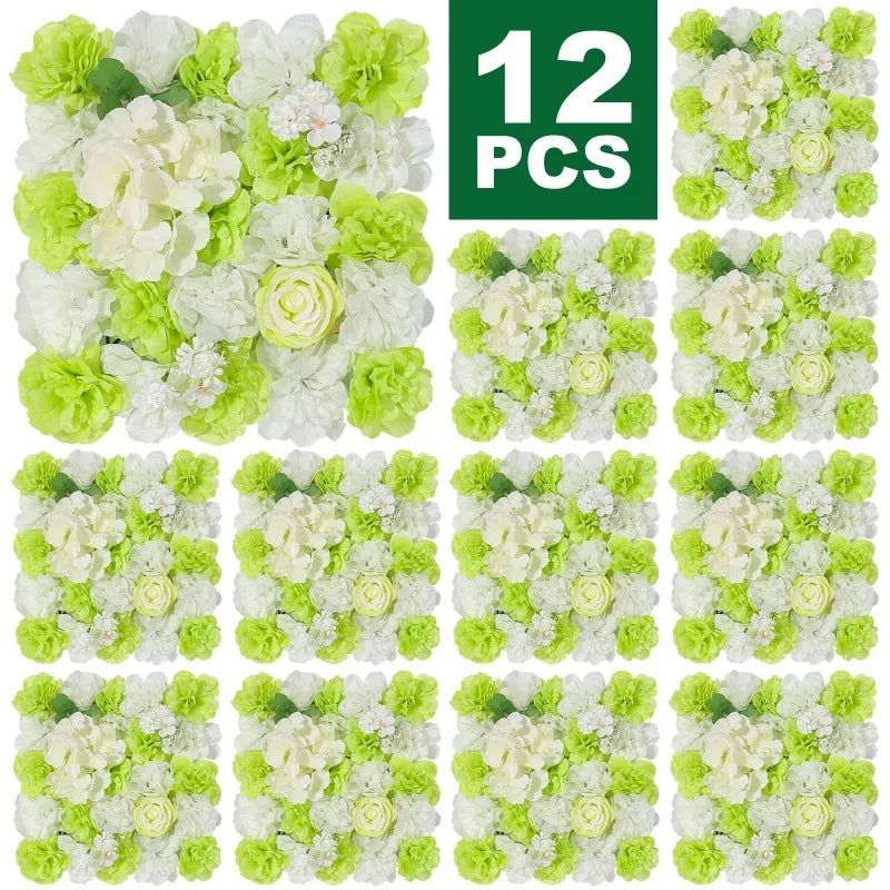3D Rose Wall Panels Set