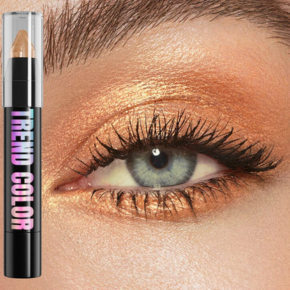 24-Color Pearlescent Eyeshadow & Eyeliner Pencil – Waterproof Shimmer and Matte Makeup Pen