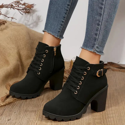 Women’s Lace-Up Ankle Boots